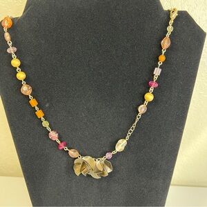 Elegant Multicolor Beaded Necklace